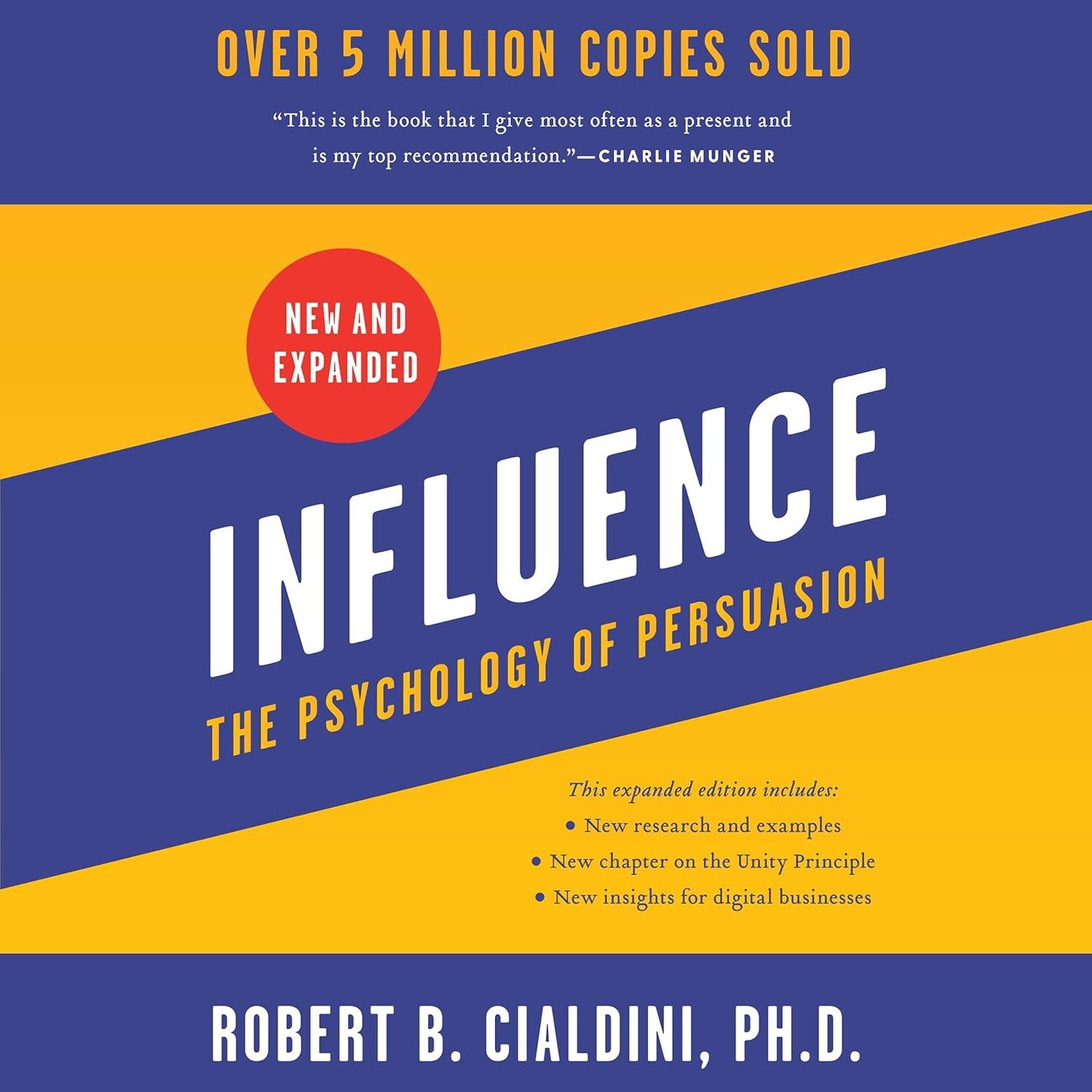 Cover of Influence, The Psychology of Persuasion